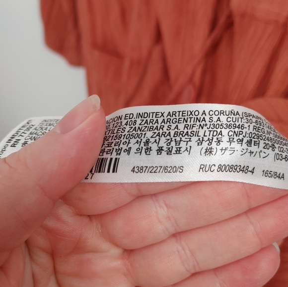 Zara | textured dress - Picture 7 of 8